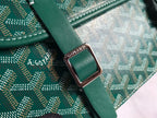 BELVEDERE II BAG 28 IN GREEN GOYARDINE CANVAS