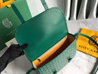 BELVEDERE II BAG 28 IN GREEN GOYARDINE CANVAS