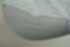 MEDIUM CD BOBBY 22CM DARK GREY CALFSKIN GOLD HARDWARE
