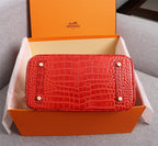 HM BIRKIN BAG 25 CANDY CROCODILE EMBOSSED CALFSKIN