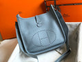 HM EVELYNE BAG 28 SAPPHIRE TOGO