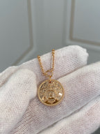 H Classic Gold Coin Bracelet