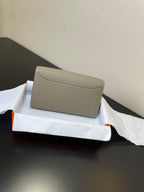 CONSTANCE TO GO 20.5 GREY EPSOM SILVER  HARDWARE