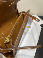 kelly woc 20.5 gold epsom gold hardware