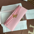 HM Kelly Cut 31cm Flamingo Swift Leather Ghw