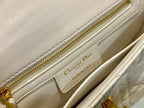 SMALL CARO BAG 20 WHITE CALFSKIN