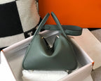 HM LINDY 30 BAG PINE TAURILLON CLEMENCE LEATHER