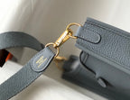 Mini Evelyne 18cm Grey Togo Ghw
