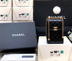 CC 21s Phone Bag Black Lambskin GHW
