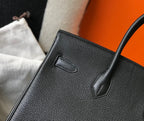 HM BIRKIN 30CM BLACK TOGO LEATHER GOLD HARDWARE