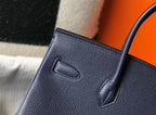 HM BIRKIN 35CM BAG NAVY TOGO GOLD HARDWARE