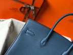 HM BIRKIN 35CM BAG AZURE TOGO GOLD HARDWARE