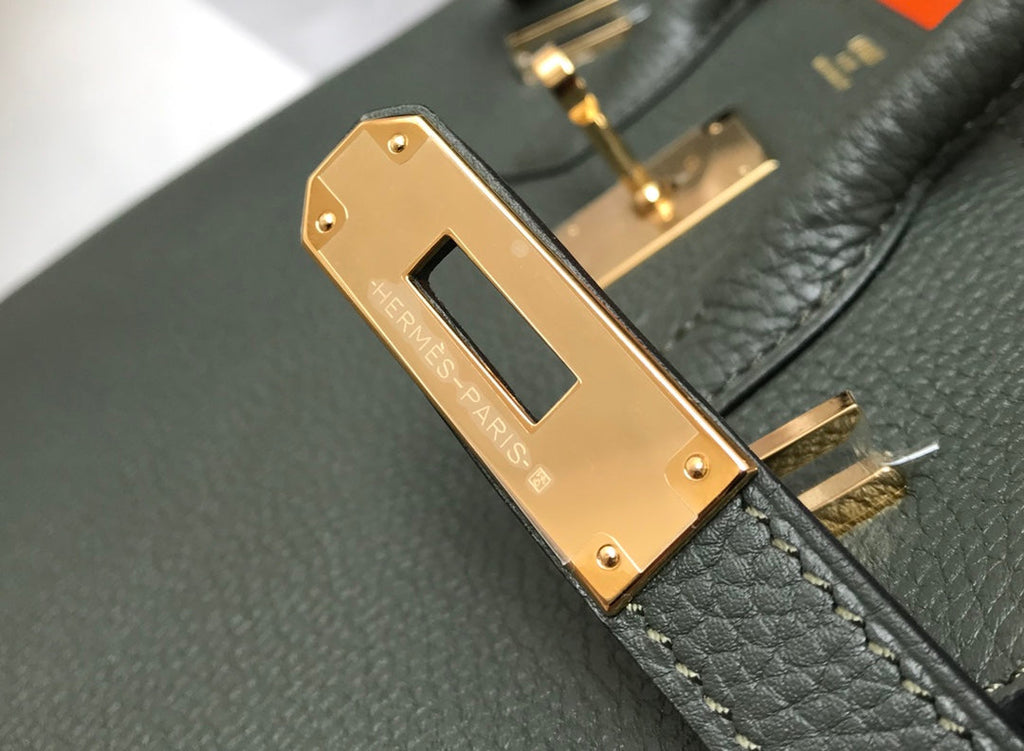 HM BIRKIN 35CM PINE TOGO LEATHER GOLD HARDWARE