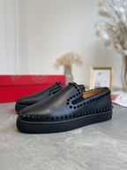 CL Loafers Cowhide and Spikes 242392