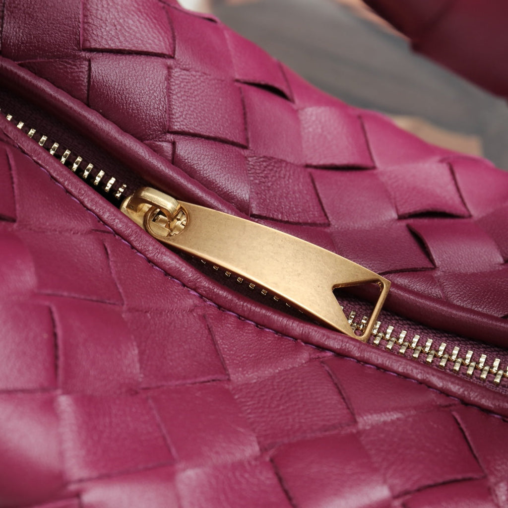 mini jodie 28 burgundy lambskin
