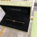 VCA Heart Red Gold 1 Motifs Bracelet