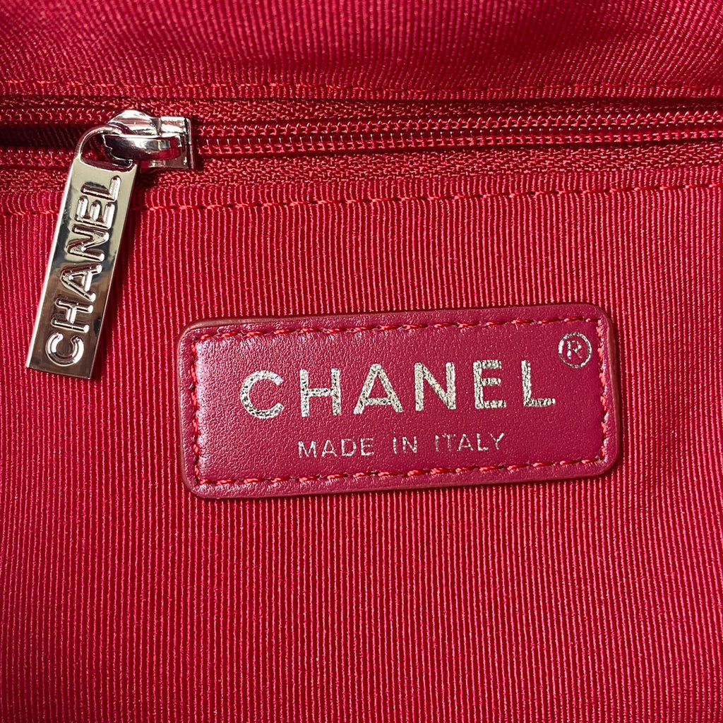 Chanel 2025 Gabrielle Black 25cm Calfskin 320991