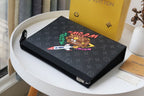 LV Eclipse Pochette Voyage MM Black Monogram Canvas 224229