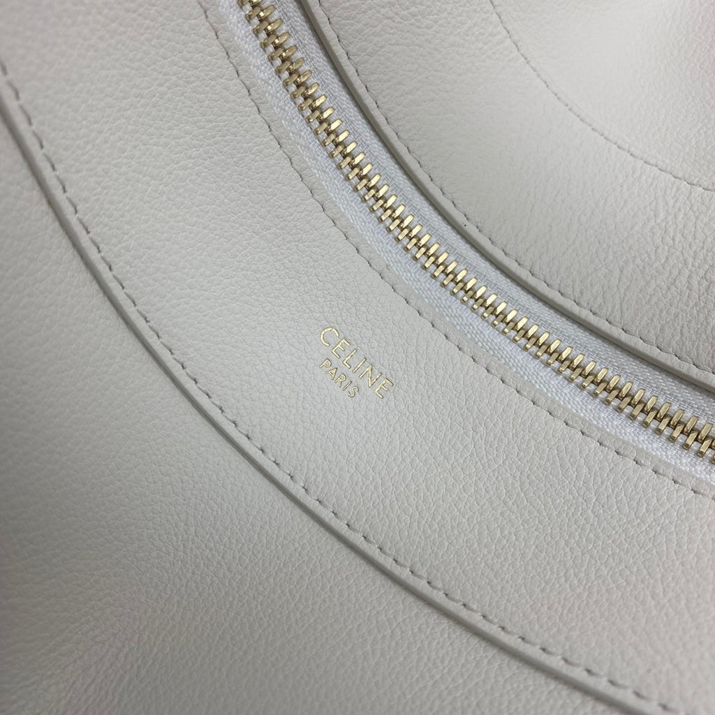 Celine Romy Bag 34cm Cream Cowhide