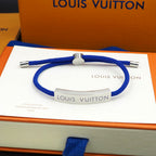 LV Space Bracelet Silver Blue