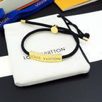 LV Space Bracelet Gold Black