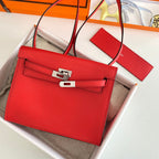 Kelly Danse II 22cm Red Evercolor Leather Shw