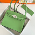 Kelly Danse II 22cm Green Evercolor Leather Shw