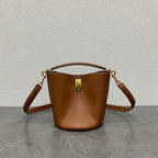 Celine Teen Bucket 16 Bag Brown Calfskin