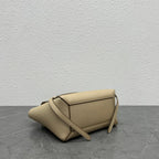 Celine Nano Belt Bag Beige Grain Leather