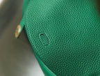 HM LINDY 30 BAG CASTLETON GREEN TAURILLON CLEMENCE LEATHER