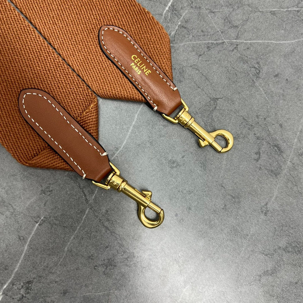 Celine Teen Soft 16 Shoulder Bag Tan Smooth Calfskin