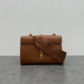 Celine Teen Soft 16 Shoulder Bag Tan Smooth Calfskin