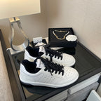CC 22A Sneaker Black White Calfskin & Rubber 413922