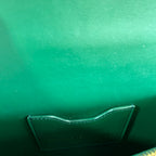 devotion 24 top-handle dark green calfskin