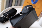 LV M81018 Gaston Wearable Wallet Gaston Black Cowhide 204587