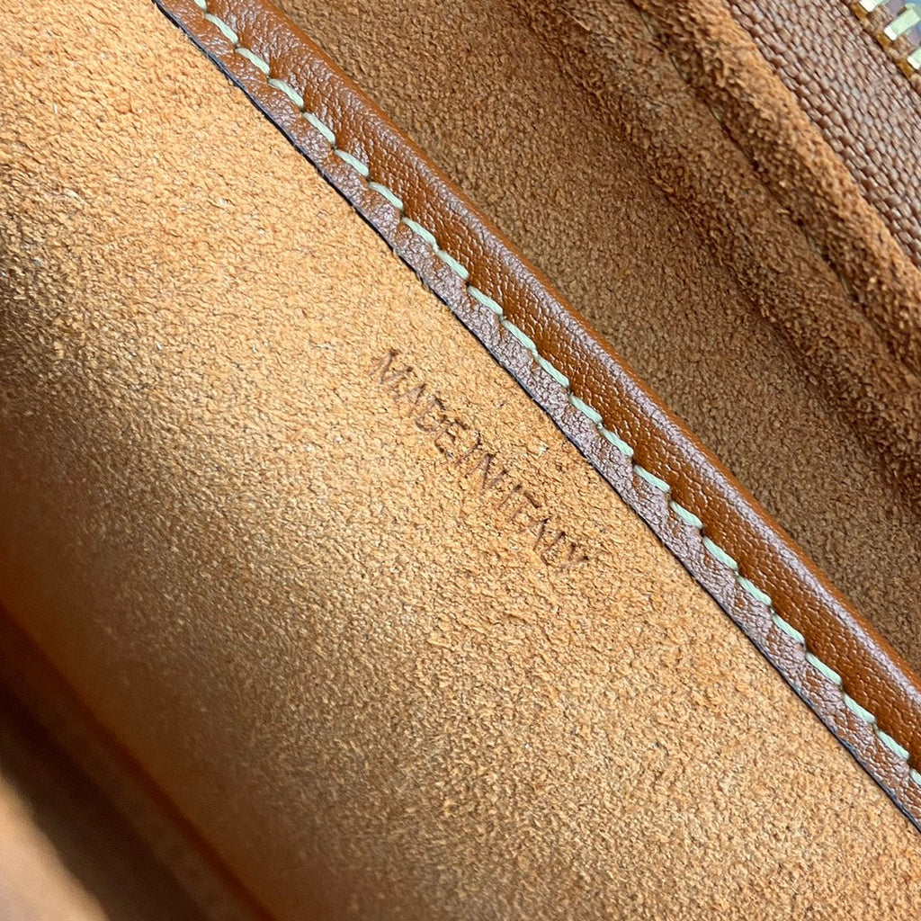 Celine Medium Strap Ava Bag Brown Calfskin 281810