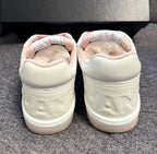 CC 22A Sneaker Pink White Calfskin & Rubber 413921