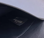 PEEKABOO ISEEU 27 IN BLACK SMOOTH CALFSKIN WITH WOVEN TRIM GOLD HARDWARE