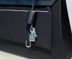 Herbag 31 Toile Black Canvas Black Cowhide Leather