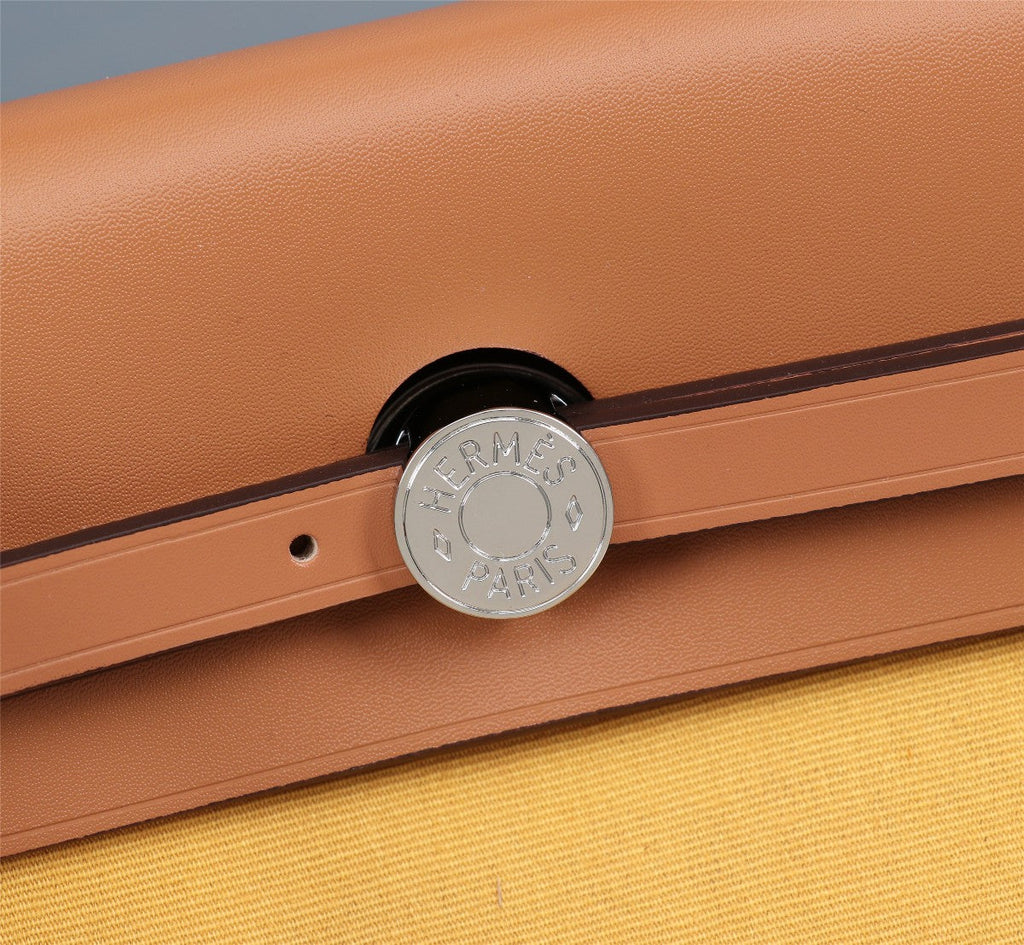 HM HERBAG ZIP 31 TURMERIC AND COPPER CANVAS