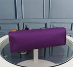 HM HERBAG ZIP 31 VIOLET AND COPPER CANVAS