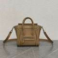 Celine Luggage Nano Bag 20cm Brown Cowhide