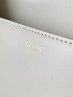20 CHAIN EMBOSSED ARMPIT BAG WHITE CALFSKIN