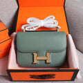 HM CONSTANCE BAGS 19 HUNTER EPSOM LAMBSKIN