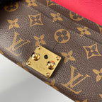 LV M58417 Pallas Wallet Pink Monogram Canvas 221566