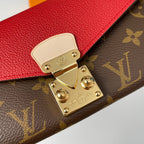 LV M58414 Pallas Wallet Red Monogram Canvas 221569