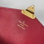 LV M58413 Pallas Wallet Burgundy Monogram Canvas 221570