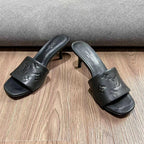 LV Neo Revival Mule 65mm Black Cowhide