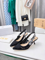 CD 25 J'Adior Slingback Pump Mesh Fabric 237974