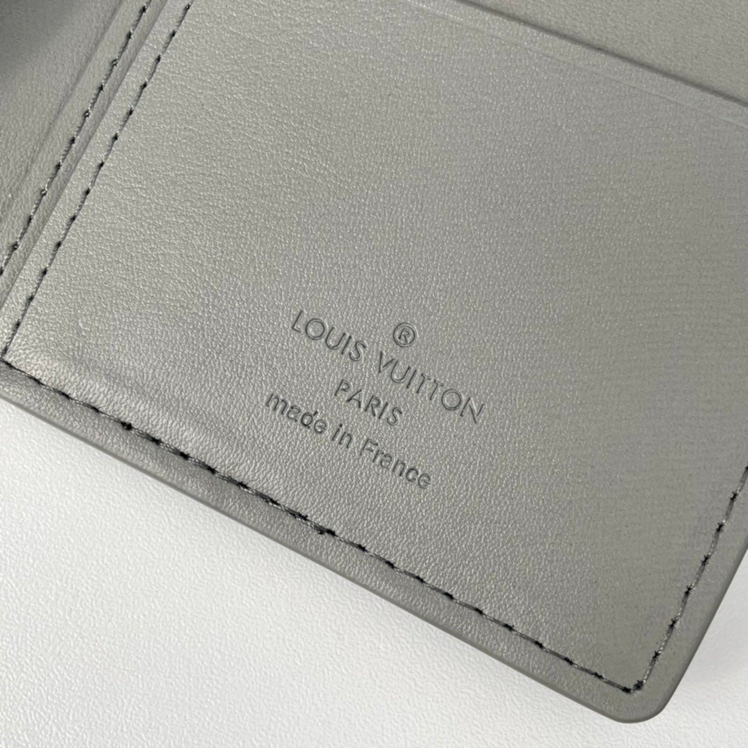LV M81335 Brazza Wallet Monogram Shadow Calf Leather 221625